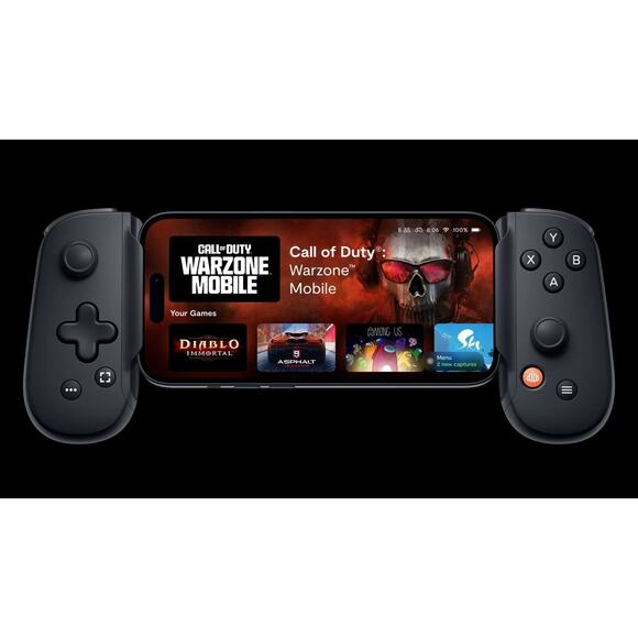 Backbone One Lightning Mobile Gaming Controller for iPhone Black - Picture 1 of 4